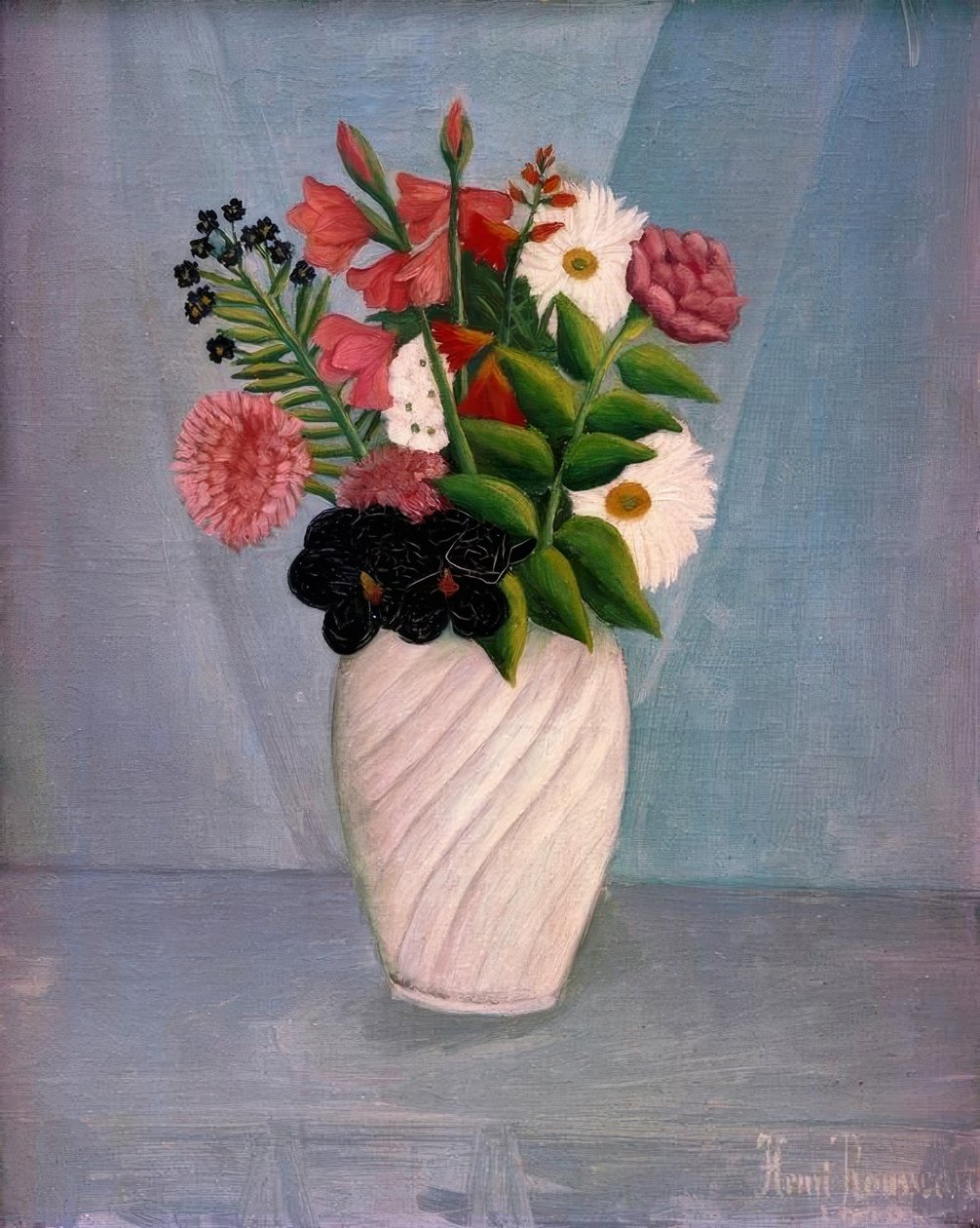 Bouquet des fleurs tekijältä Henri Rousseau