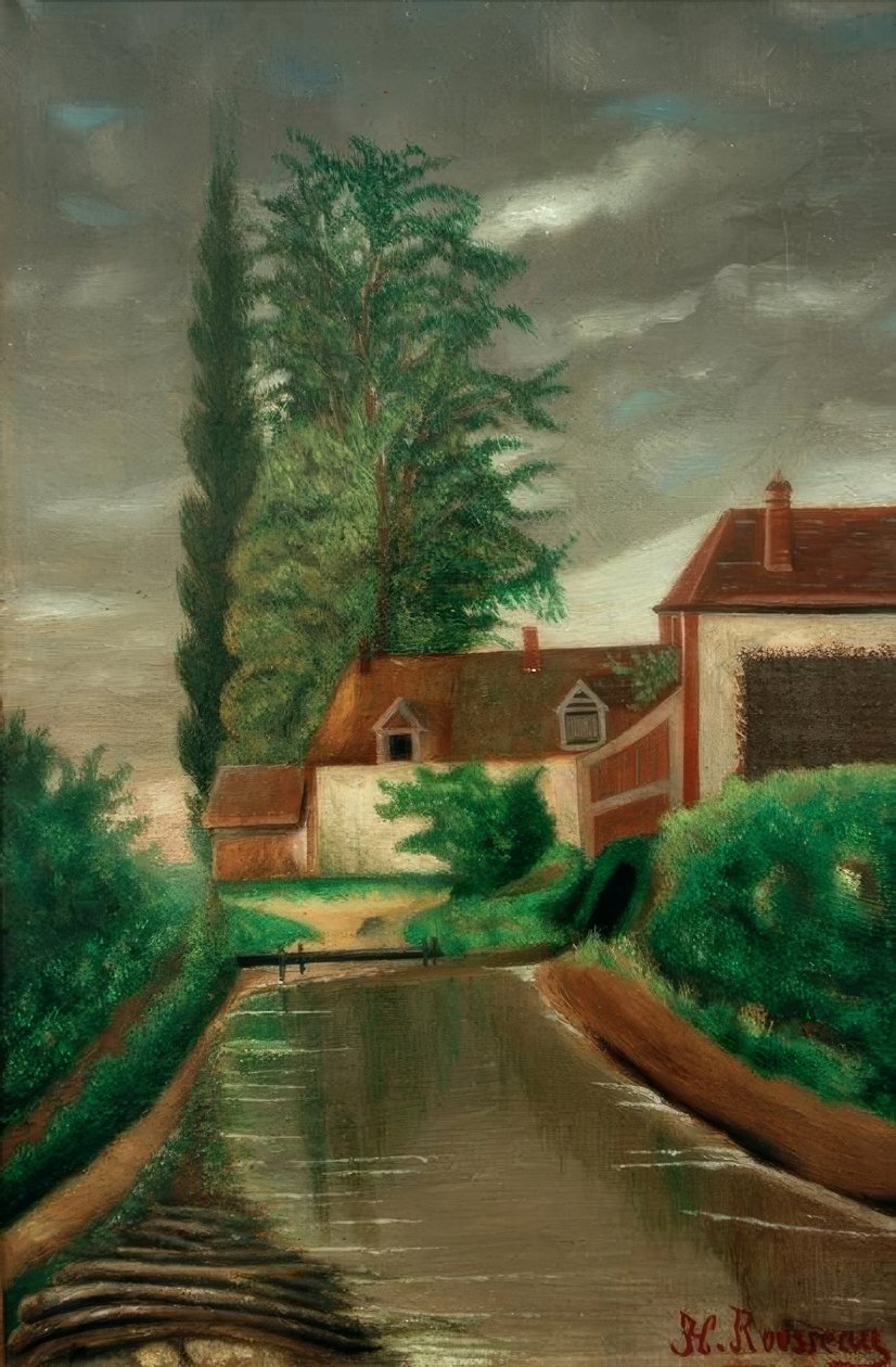 Vesimylly tekijältä Henri Rousseau