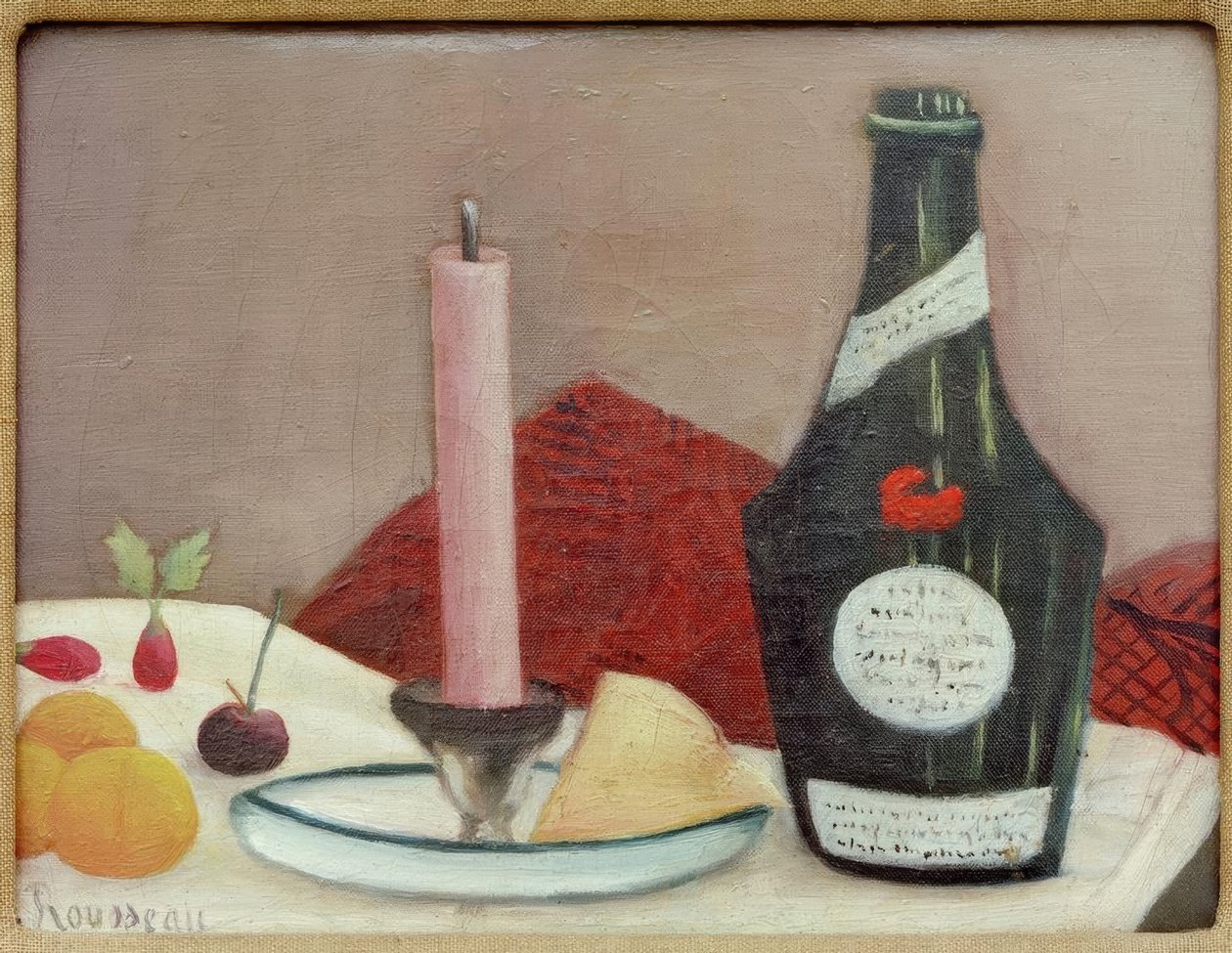 La Bougie rose tekijältä Henri Rousseau