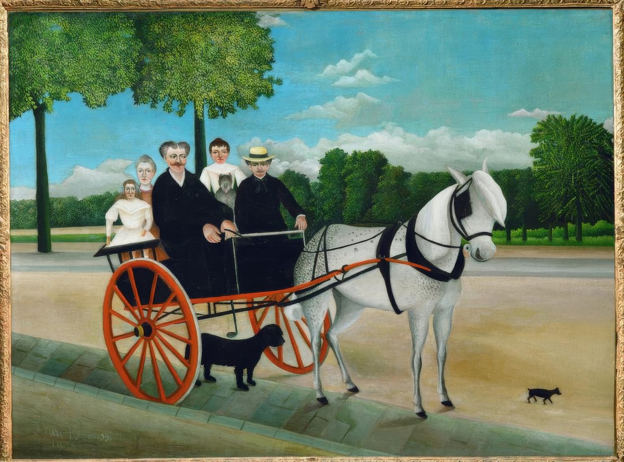 La carriole du Père Juniet tekijältä Henri Rousseau