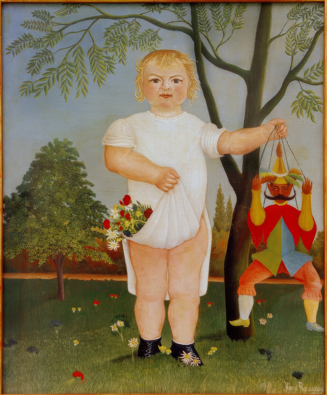 Juhlistamaan vauvaa tekijältä Henri Rousseau