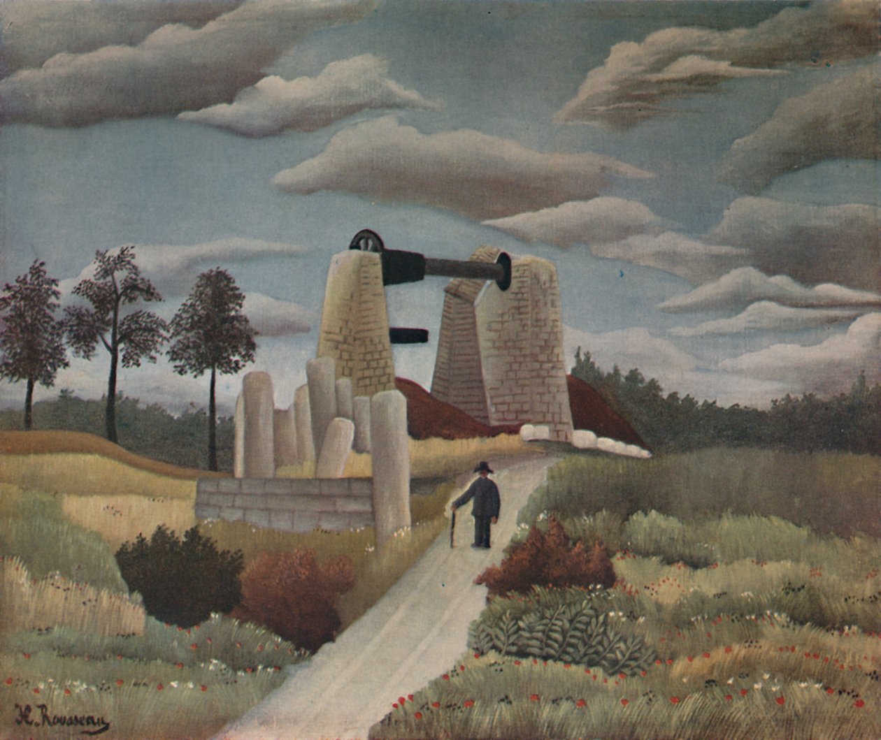 Louhos, 1923 tekijältä Henri Rousseau