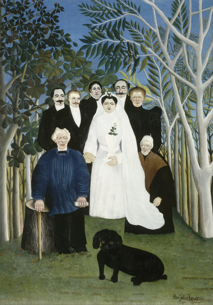 Hääjuhlat tekijältä Henri Rousseau