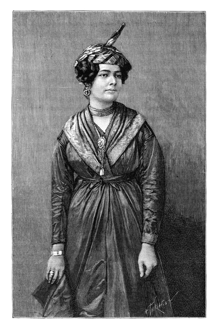 Martiniquen kreolinainen, v. 1890 tekijältä Henri Thiriat