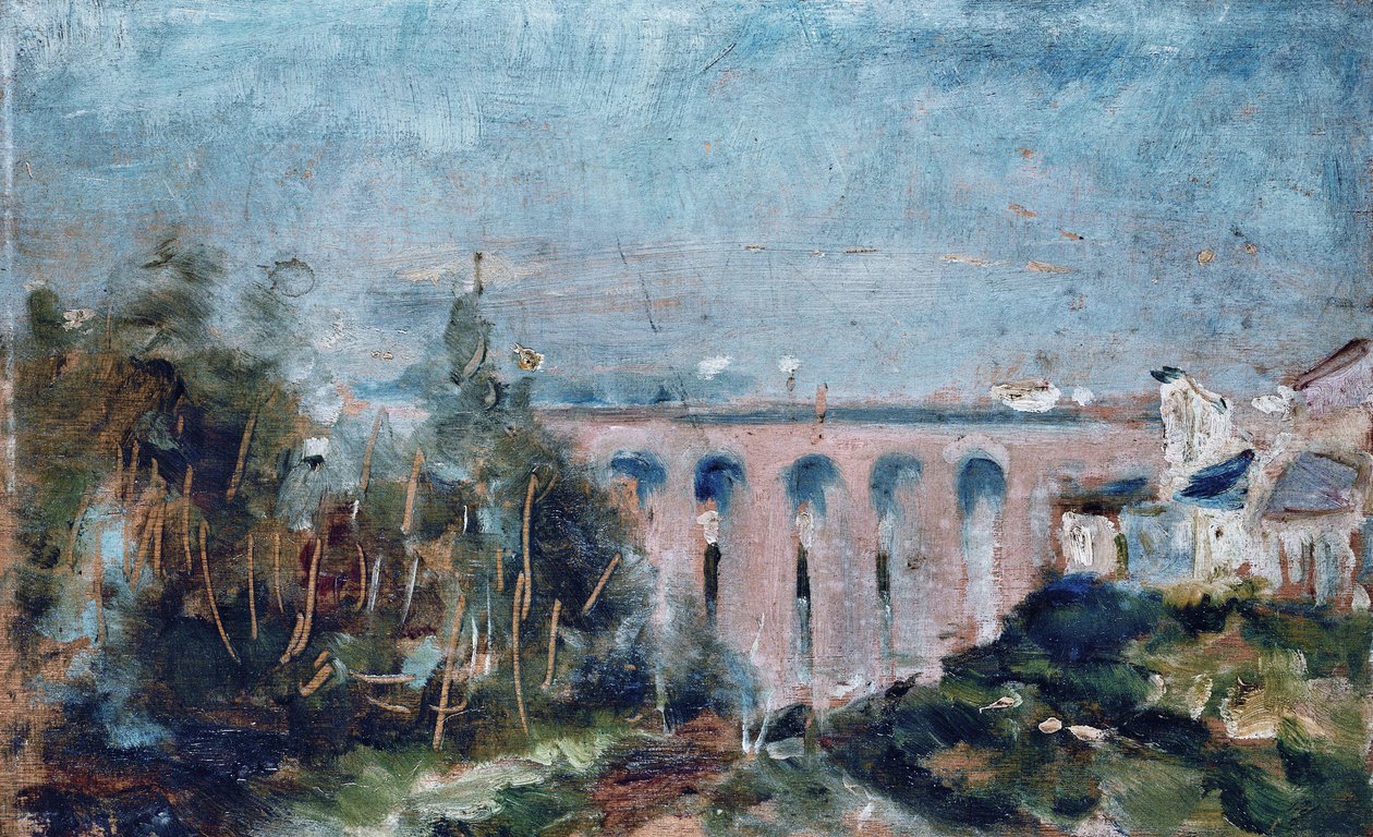 Castelvielin maasilta Albissa, 1880. tekijältä Henri Toulouse Lautrec de