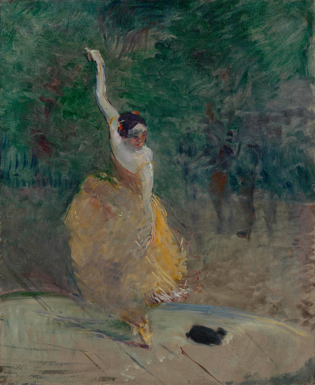 Espanjalainen tanssija, 1883-1885. tekijältä Henri Toulouse Lautrec de