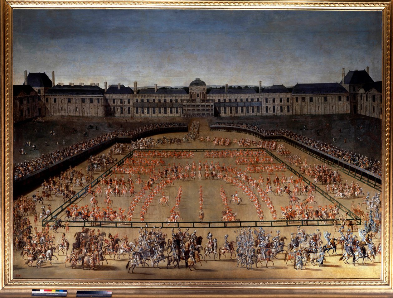Suuri karuselli, jonka Louis XIV antoi Cour des Tuileries