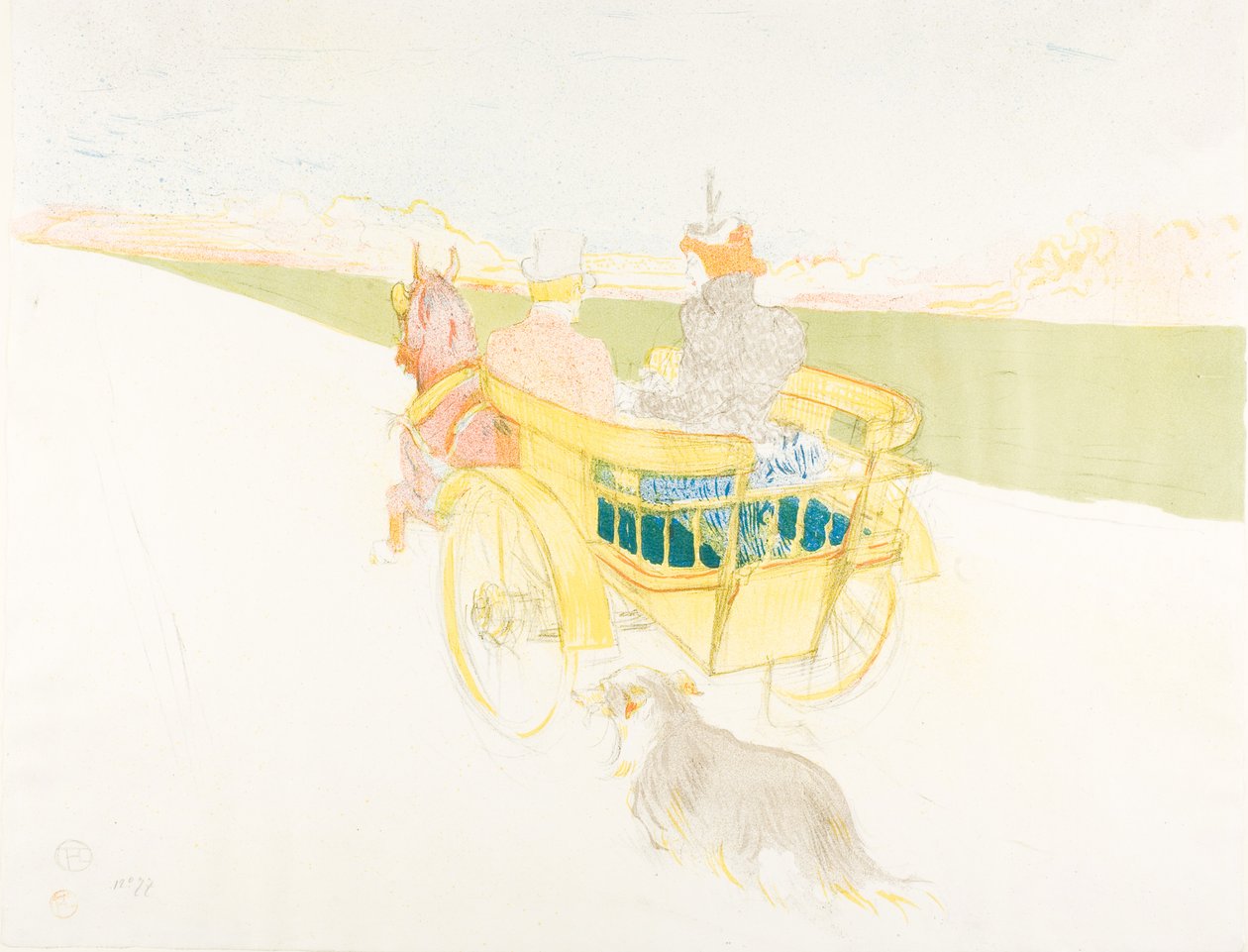 Ajo maalla tekijältä Henri de Toulouse-Lautrec