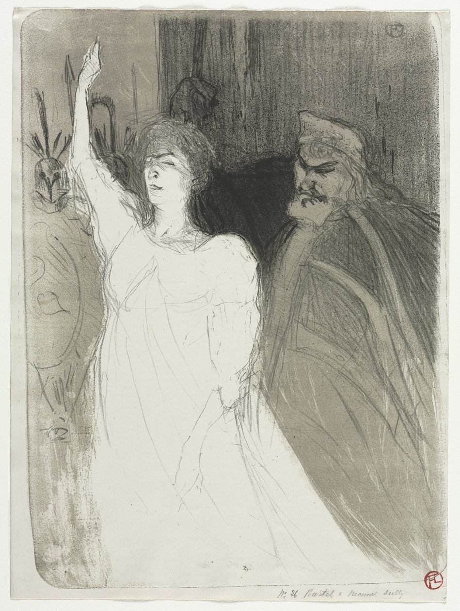 Prinssi idyl, Clara Ward tekijältä Henri de Toulouse-Lautrec
