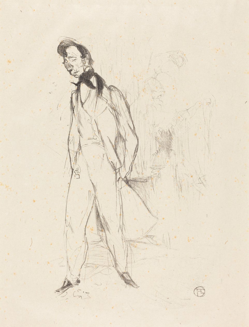 Adolphe eli surullinen nuori mies tekijältä Henri de Toulouse-Lautrec