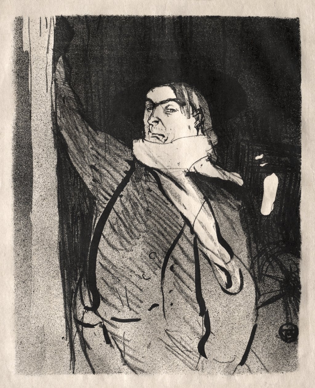Aristide Bruant tekijältä Henri de Toulouse-Lautrec