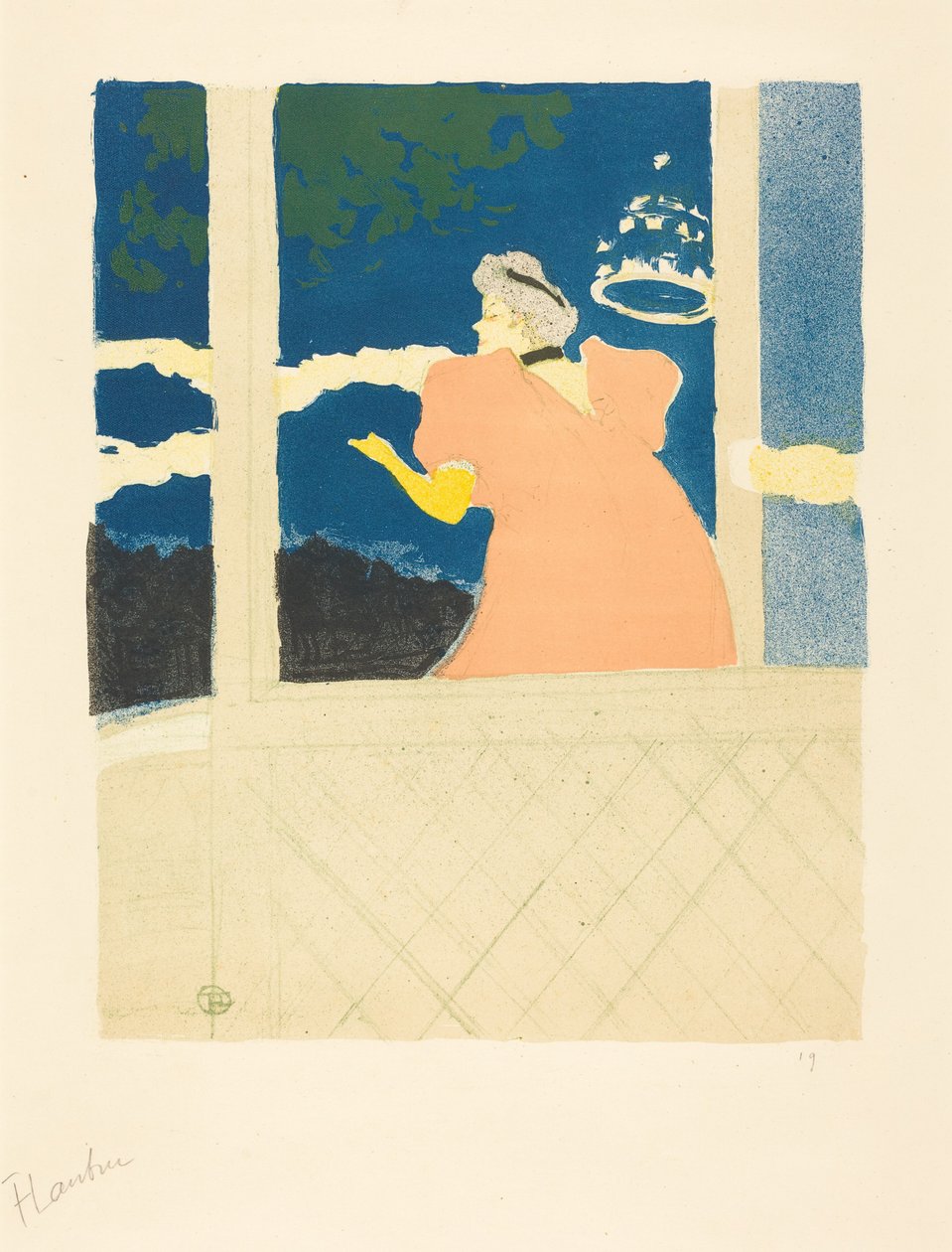 Ambassadeursissa tekijältä Henri de Toulouse-Lautrec