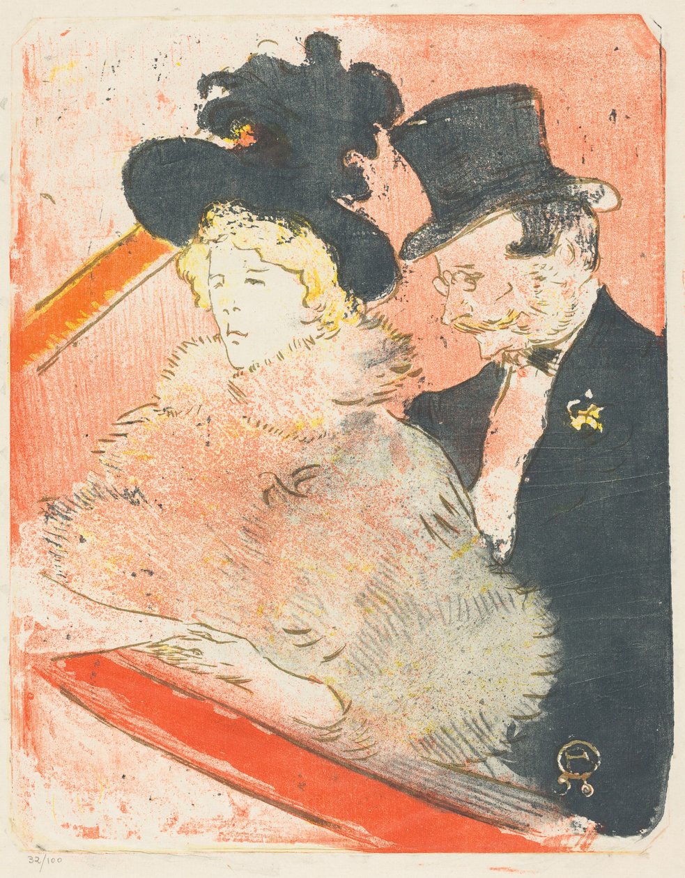Konsertissa tekijältä Henri de Toulouse-Lautrec
