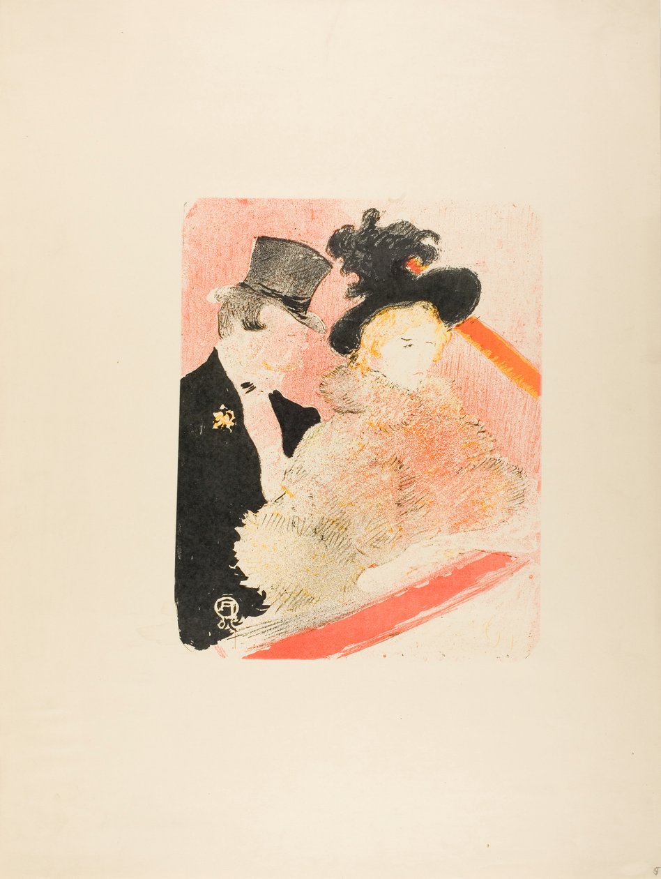 Konsertissa tekijältä Henri de Toulouse-Lautrec