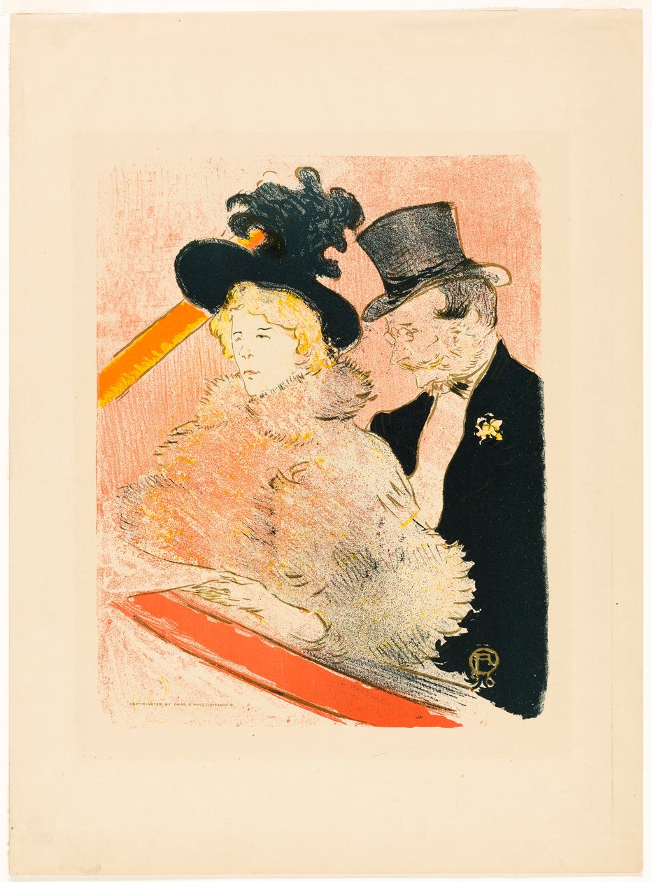Konsertissa tekijältä Henri de Toulouse-Lautrec