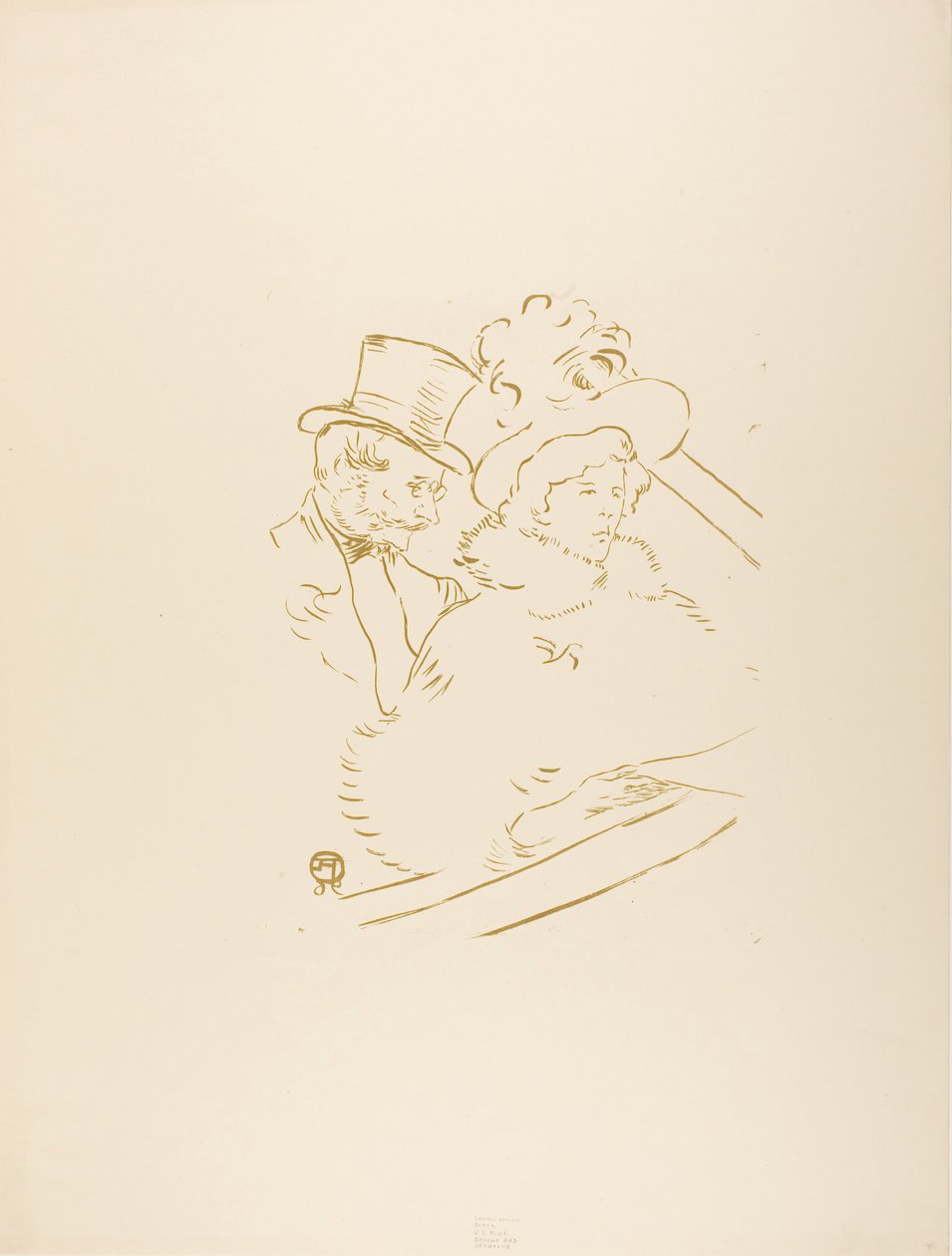 Konsertissa tekijältä Henri de Toulouse-Lautrec