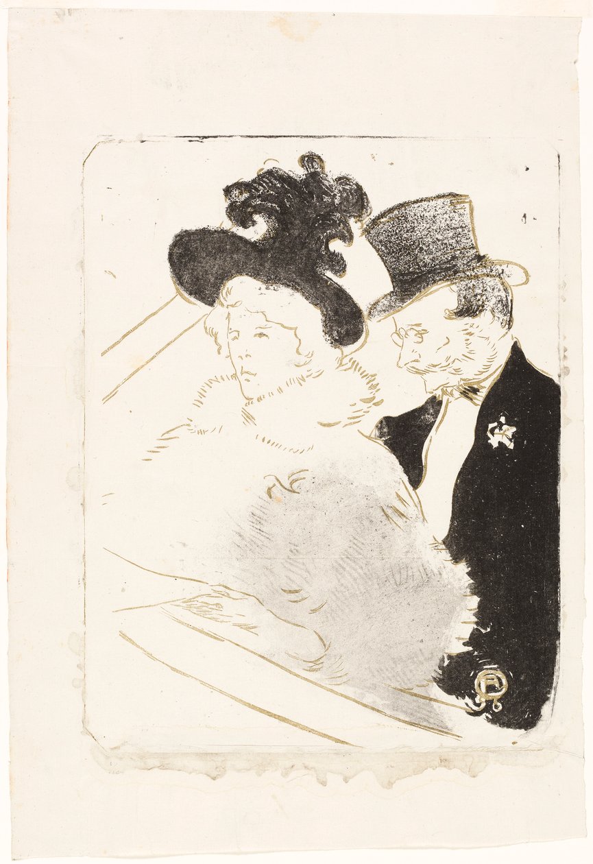 Konsertissa tekijältä Henri de Toulouse-Lautrec
