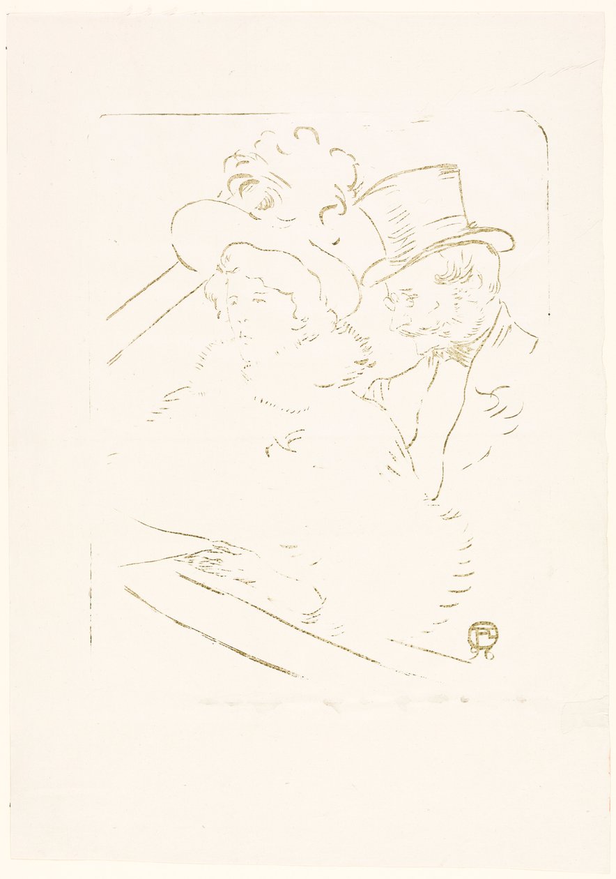 Konsertissa tekijältä Henri de Toulouse-Lautrec