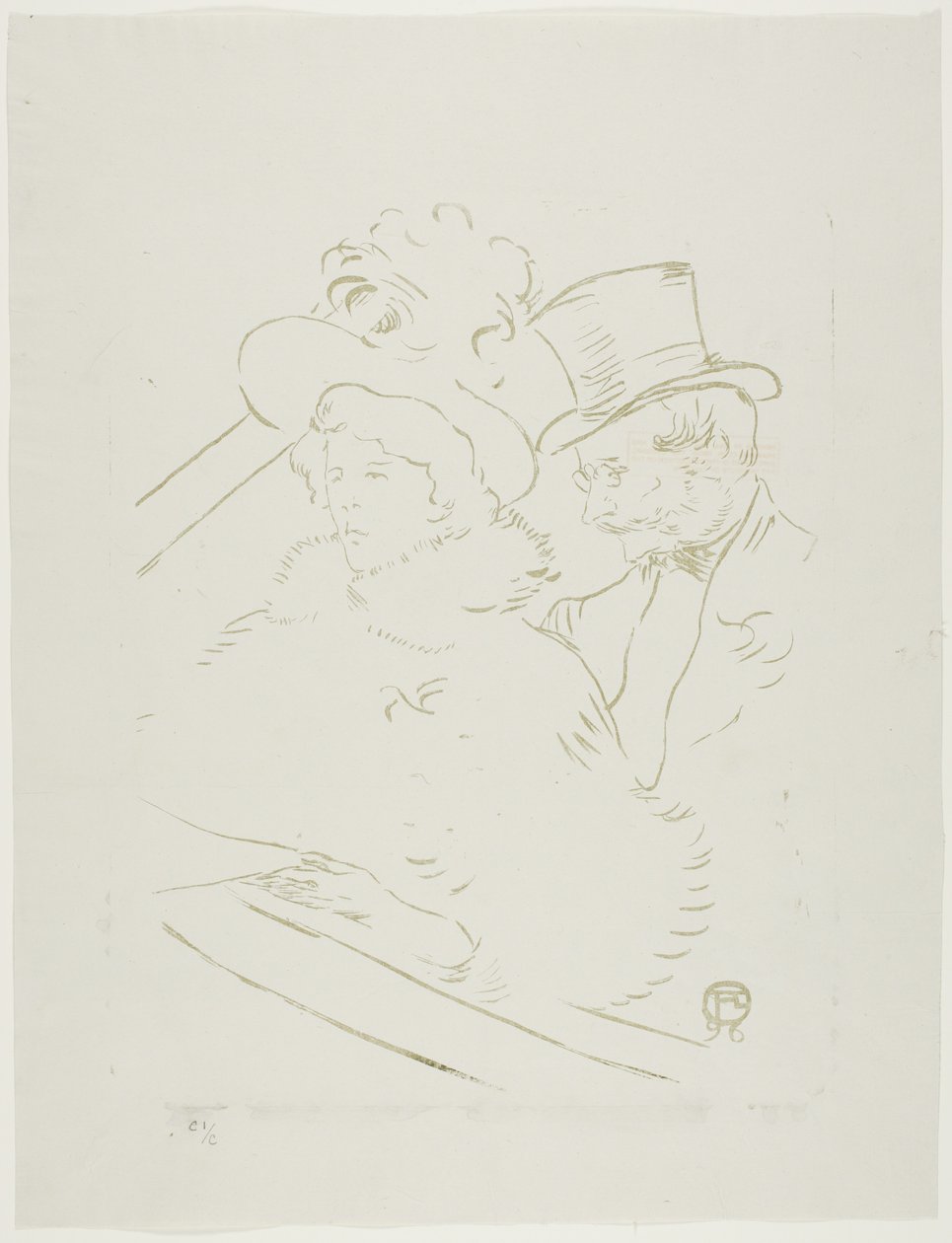 Konsertissa tekijältä Henri de Toulouse-Lautrec