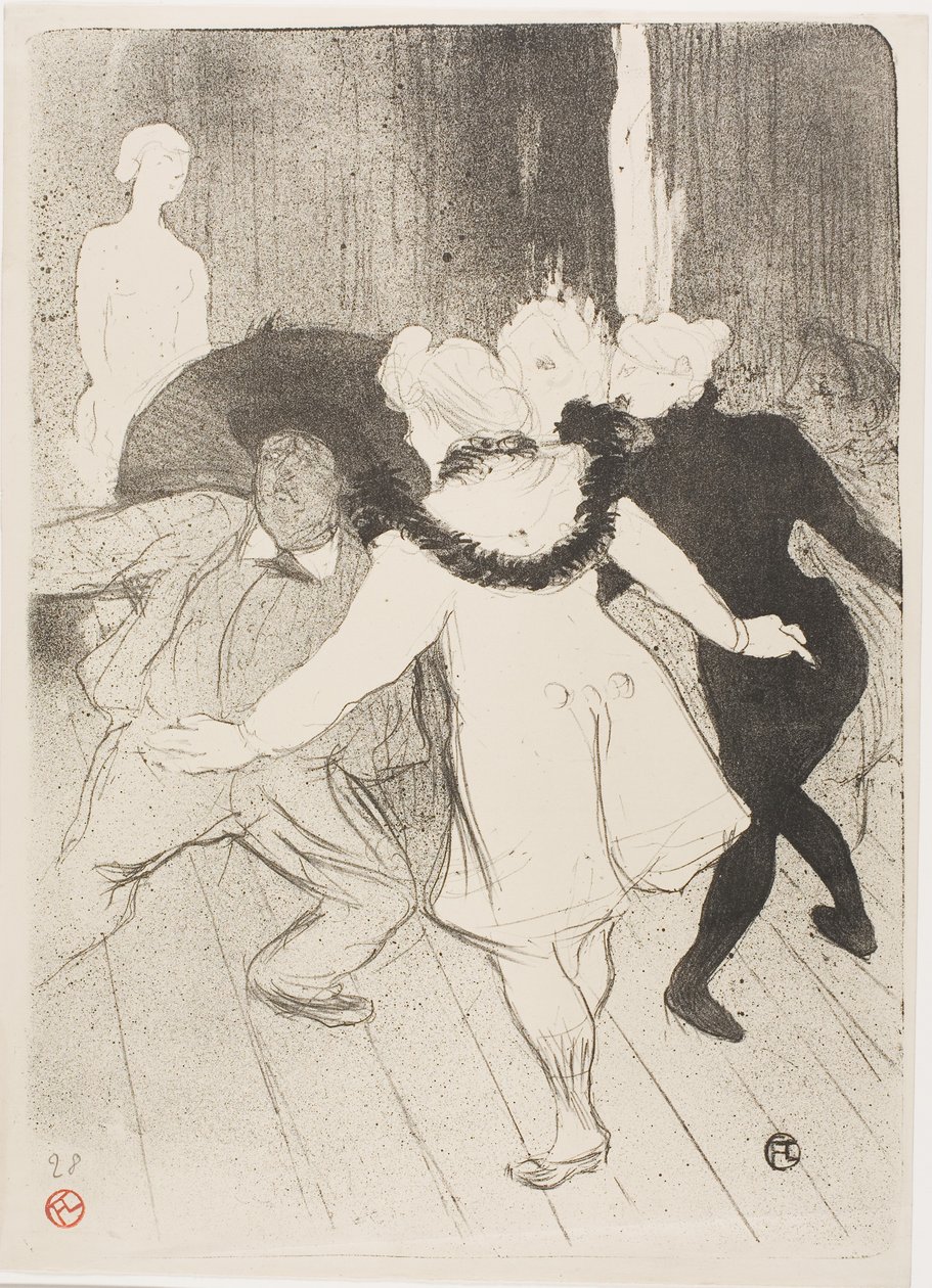 Folies-Bergeressä: Monsieur Prudhommen vaatimattomuus tekijältä Henri de Toulouse-Lautrec