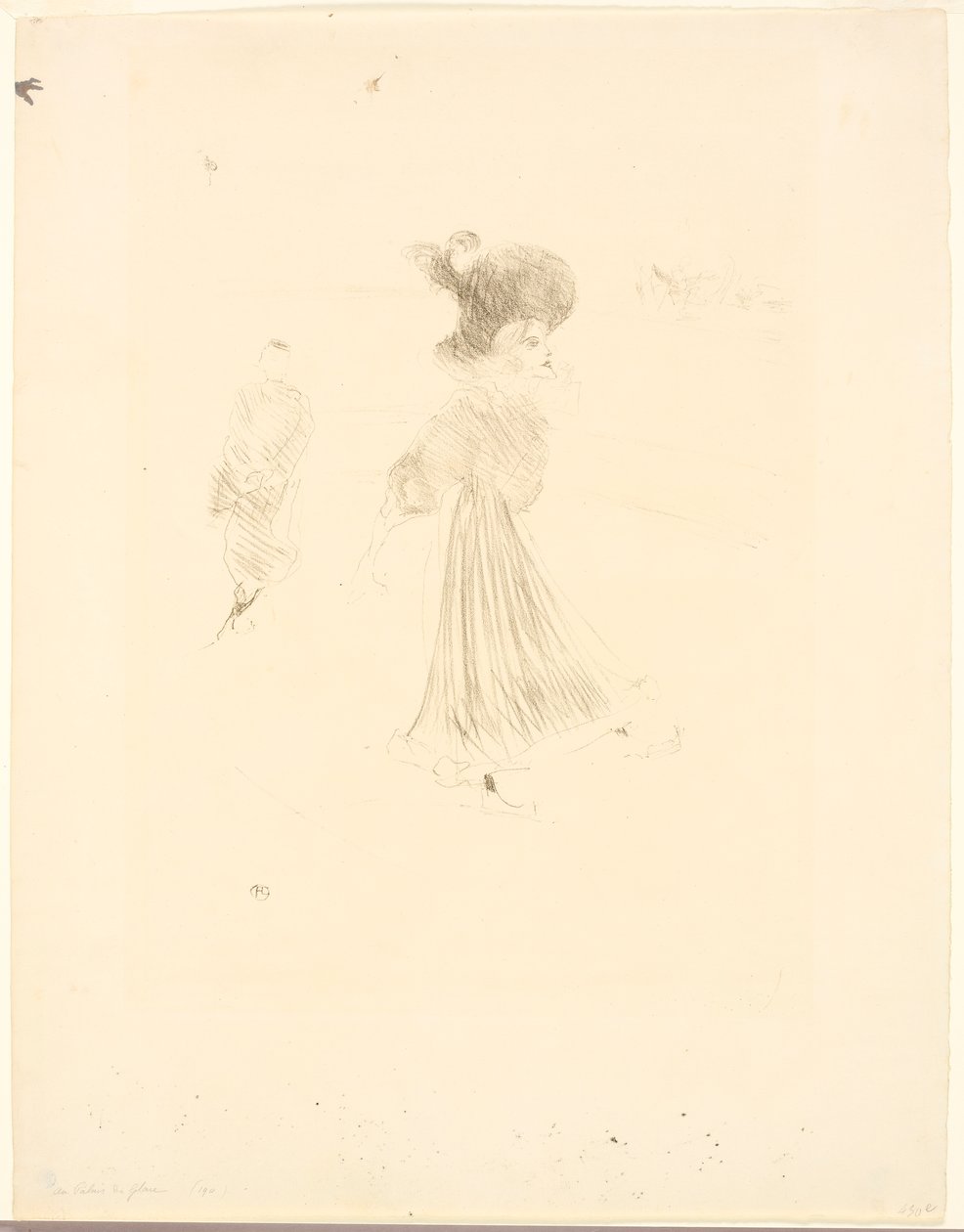 Jääpalatsissa tekijältä Henri de Toulouse-Lautrec