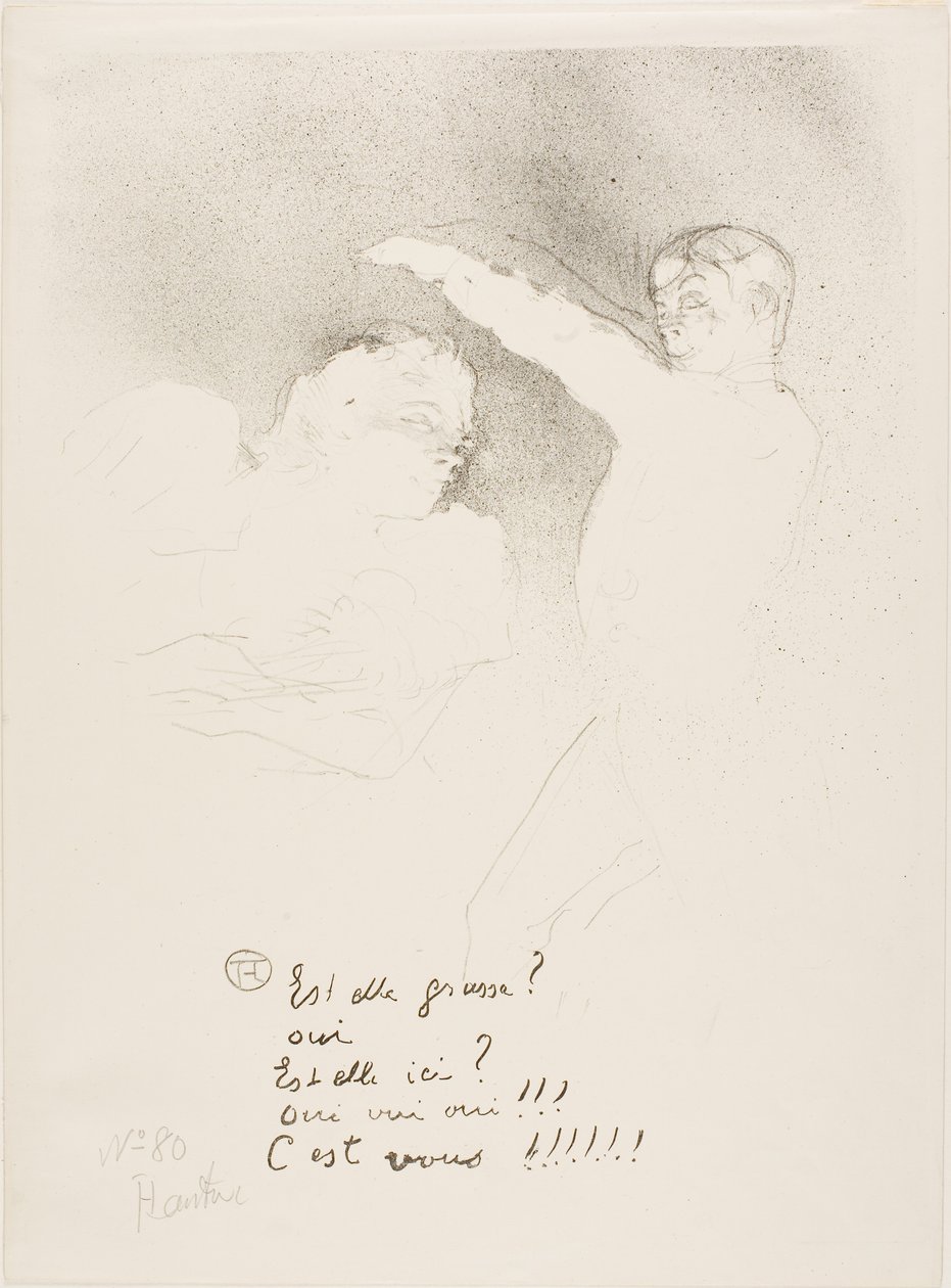Lajikkeissa: Mademoiselle Lender ja Brasseur tekijältä Henri de Toulouse-Lautrec