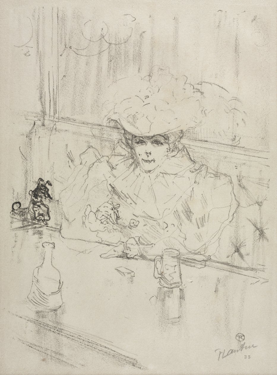 Hannetonissa tekijältä Henri de Toulouse-Lautrec