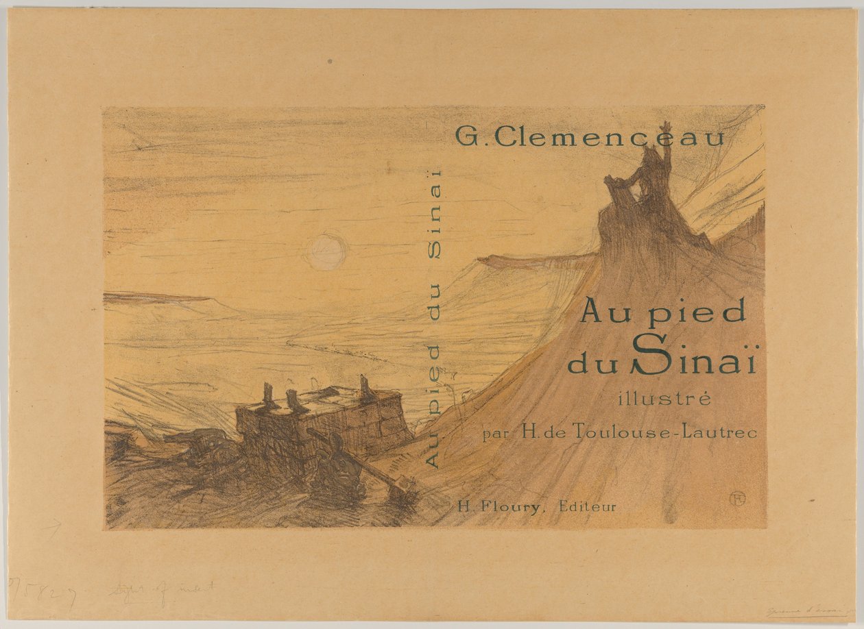 Am Fuße des Sinai tekijältä Henri de Toulouse-Lautrec