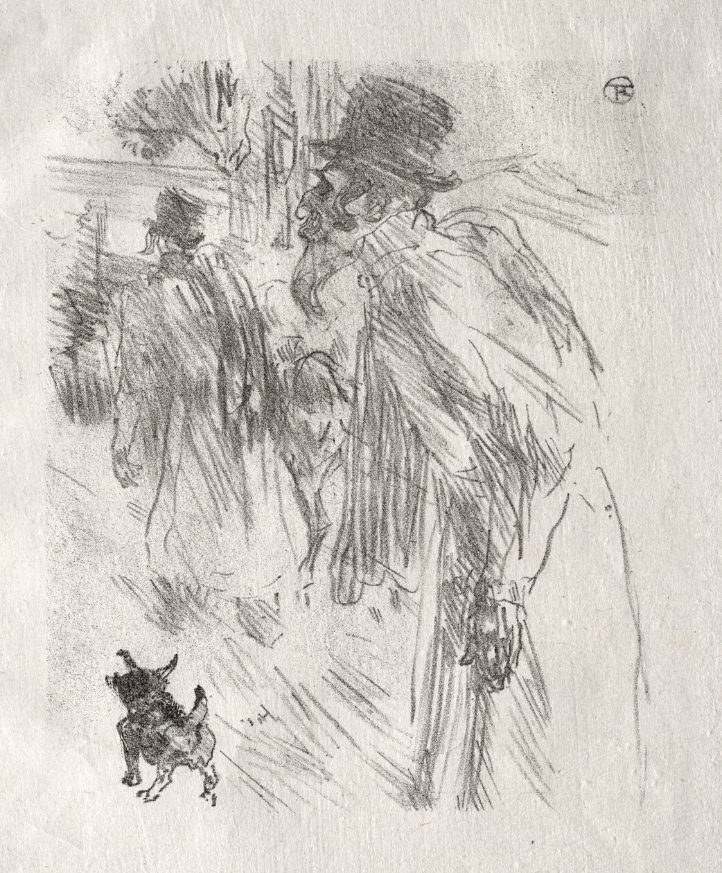 Siinain juurella: Puolan juutalaiset, Carlsbad tekijältä Henri de Toulouse-Lautrec
