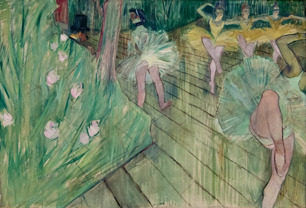 Balettikohtaus tekijältä Henri de Toulouse Lautrec