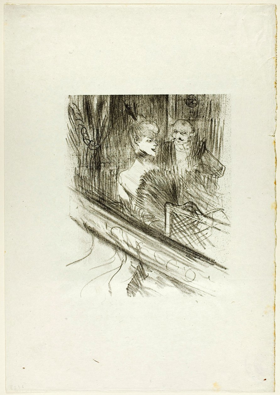 Paroni Moïse, aitio, teoksesta Au Pied du Sinaï tekijältä Henri de Toulouse-Lautrec