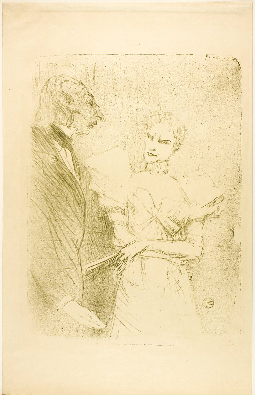 Brandès ja Leloir, Les Cabotins tekijältä Henri de Toulouse-Lautrec