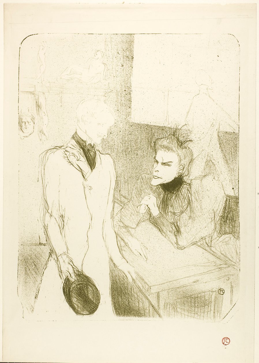 Brandès ja le Bargy, Les Cabotins tekijältä Henri de Toulouse-Lautrec