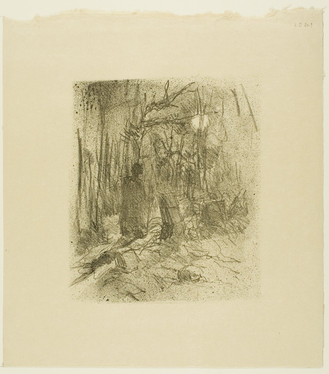 Buskin hautausmaa, Au Pied du Sinaïsta tekijältä Henri de Toulouse-Lautrec