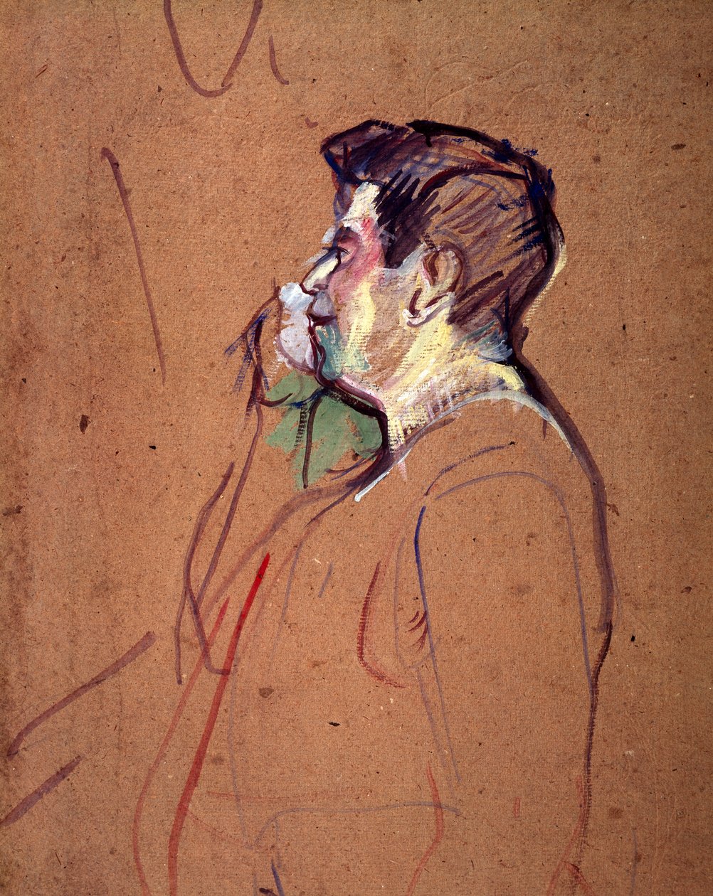 Cadieux, kahvila-konserttinäyttelijä, Henri de Toulouse-Lautrec (1864-1901) tekijältä Henri de Toulouse Lautrec