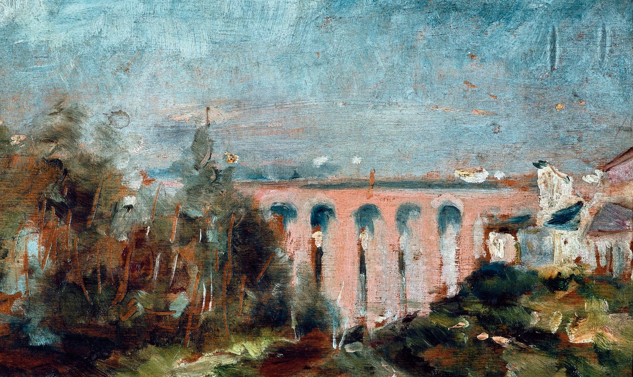Castelvielin maasilta Albissa tekijältä Henri de Toulouse Lautrec