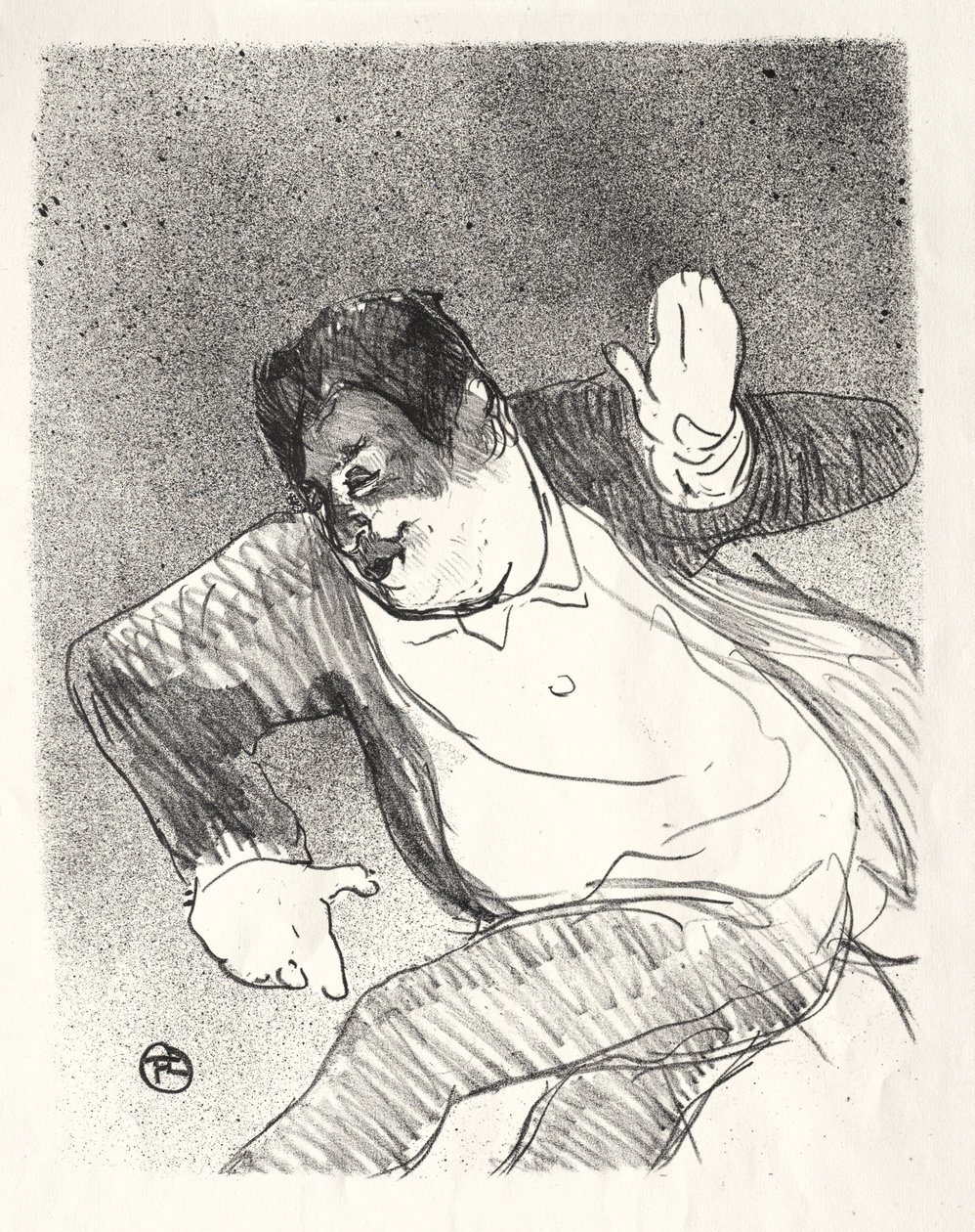 Caudieux tekijältä Henri de Toulouse-Lautrec