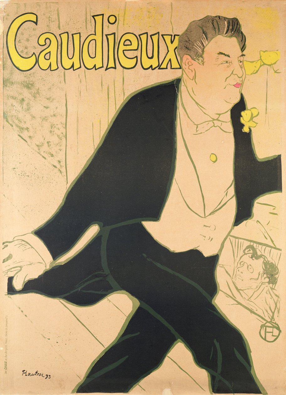 Caudieux tekijältä Henri de Toulouse Lautrec