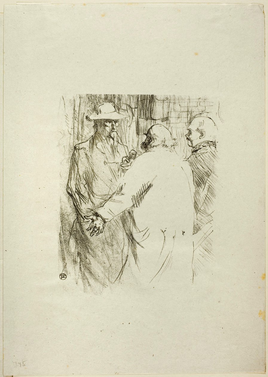 Clemenceau Buskissa, Au Pied du Sinaïsta tekijältä Henri de Toulouse-Lautrec