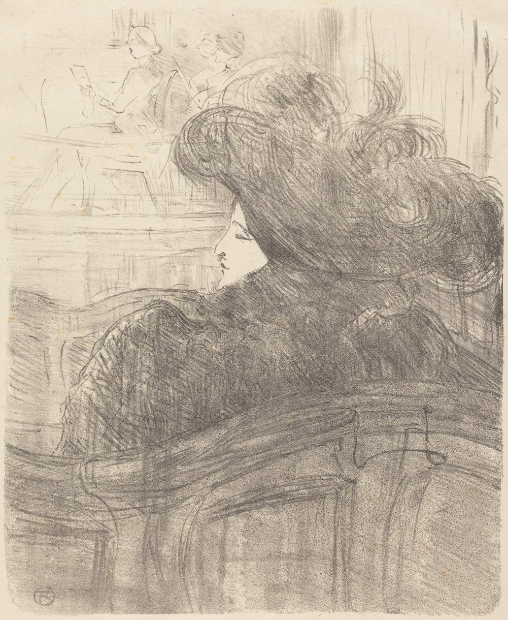Cleo de Merode tekijältä Henri de Toulouse-Lautrec