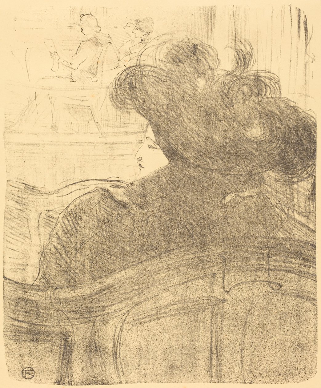 Cléo de Mérode tekijältä Henri de Toulouse-Lautrec
