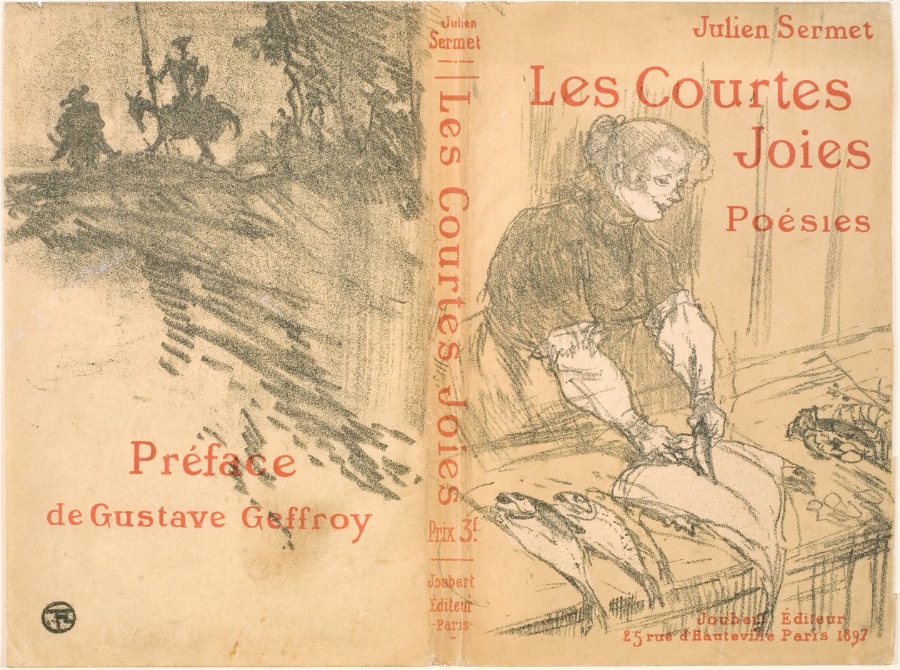 Kansi elokuvalle The Short Joys tekijältä Henri de Toulouse-Lautrec