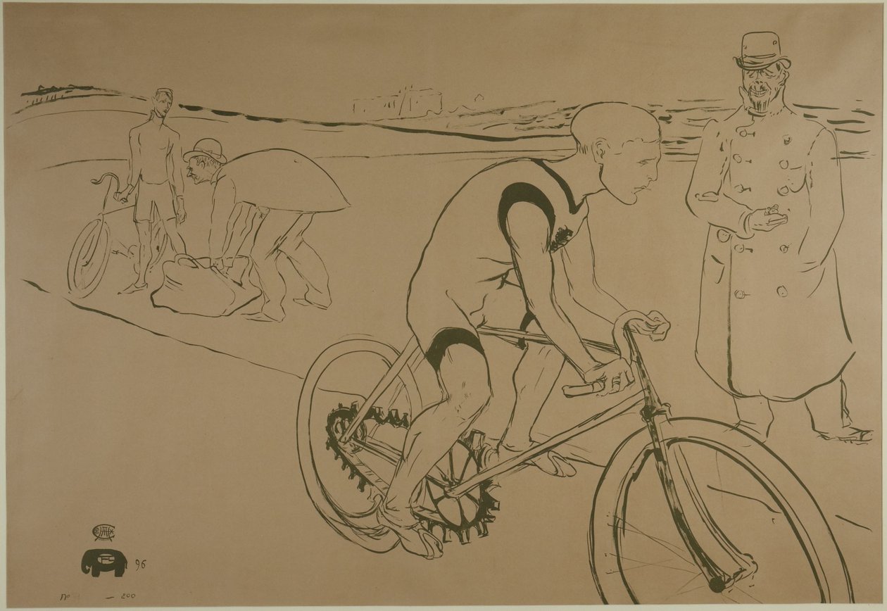 Cycle Michael tekijältä Henri de Toulouse-Lautrec