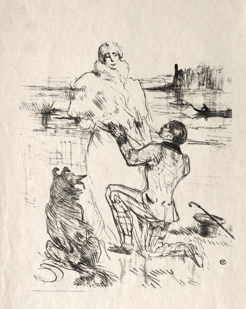 lausunto tekijältä Henri de Toulouse-Lautrec