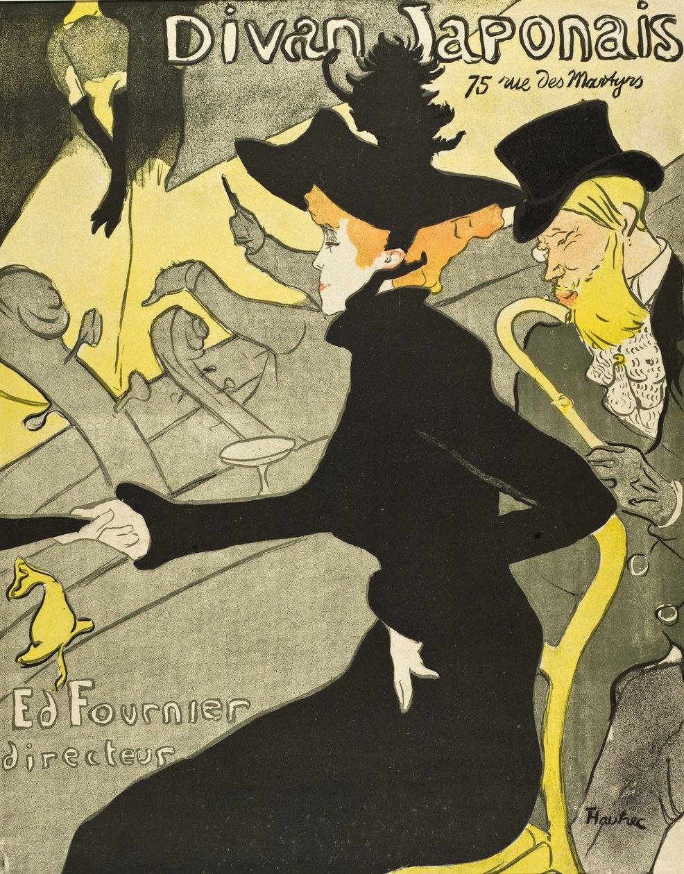 Divan Japonais tekijältä Henri de Toulouse-Lautrec
