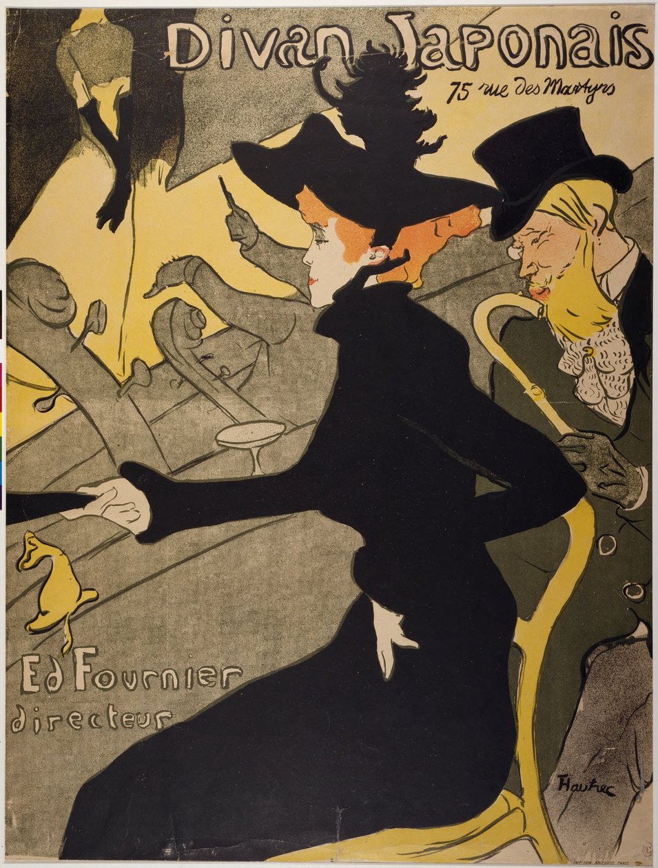 Divan Japonais tekijältä Henri de Toulouse-Lautrec