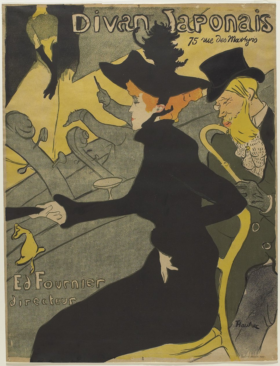 Japanilainen sohva tekijältä Henri de Toulouse Lautrec
