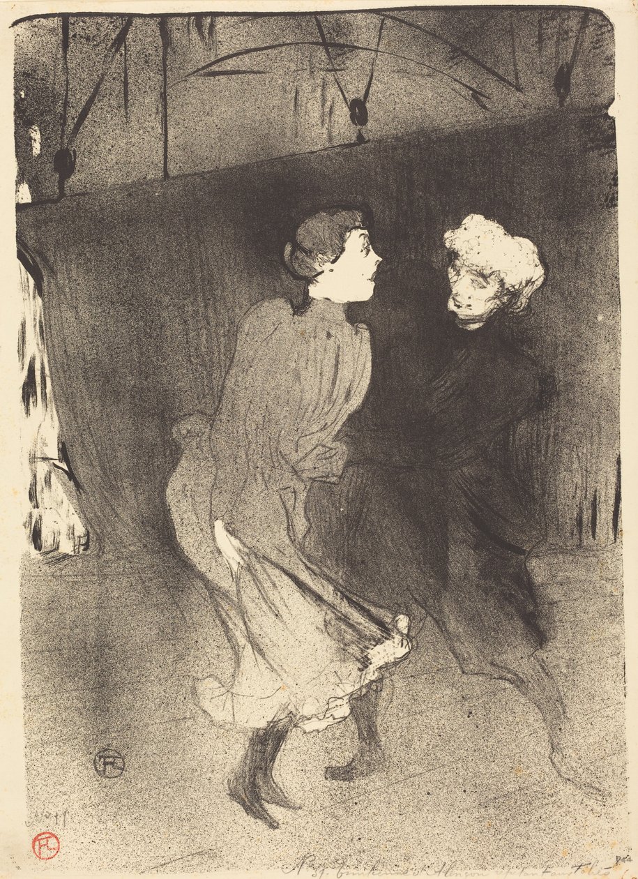 Kenraaliharjoitus Folies-Bergèressä tekijältä Henri de Toulouse-Lautrec