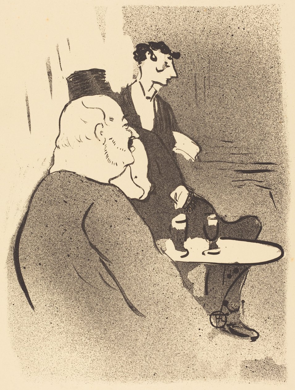 Ducarre Ambassadeurs-teatterissa (Ducarre aux ambassadeurs) tekijältä Henri de Toulouse-Lautrec