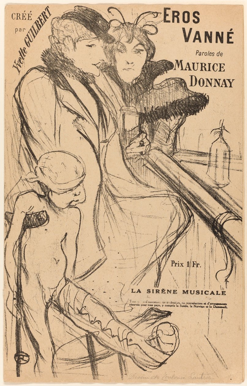 eros vanne tekijältä Henri de Toulouse-Lautrec